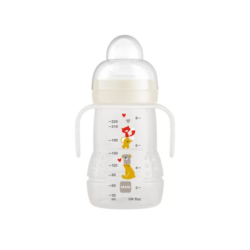 MAM Trainer Learning Cup Biberão 220ml Transparente MAM Trainer Learning Cup Biberão 220ml Transparente