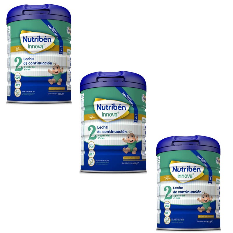 NUTRIBEN Innova 2 Lait de Suite Pack 3x800gr