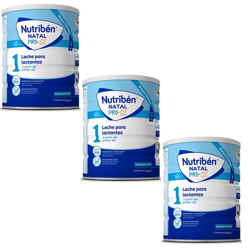 NUTRIBÉN Continuation Pro Alfa 2 Continuation Milk Pack 3x800gr