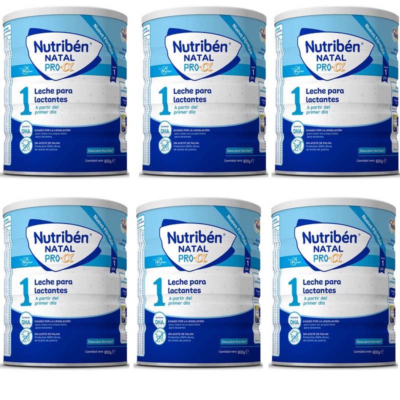 NUTRIBÉN Natal 1 - Pro Alfa Pack 6x800G