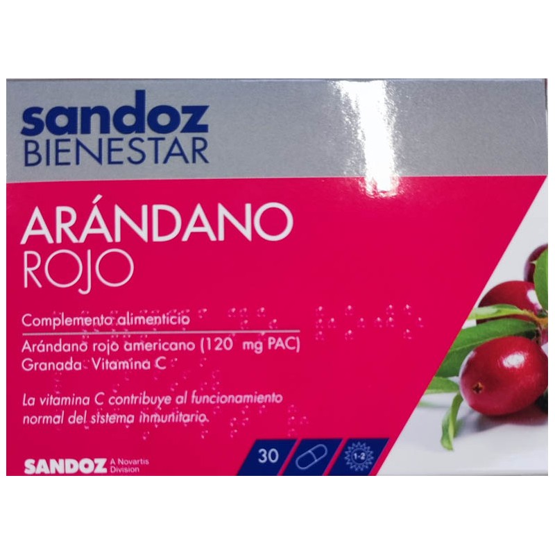 SANDOZ Wellness Cranberry 30 Cápsulas