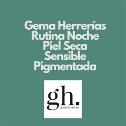 Gema Herrerías Rutina de Noche Piel Seca Sensible Pigmentada
