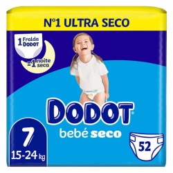 Dodot Baby Dry Jumbo Pack Taille 7- 52 unités