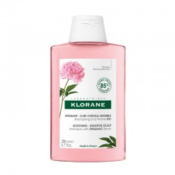 KLORANE Shampoo Peônia para Cabelos Irritados 200 ml