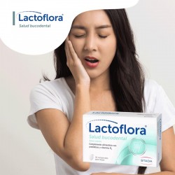 LACTOFLORA Saúde Oral Sabor Menta 30 Comprimidos