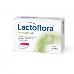 LACTOFLORA ImmunoPEQ Probiotiques 30 Gélules