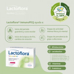 LACTOFLORA ImmunoPEQ Probiotika 30 Kapseln