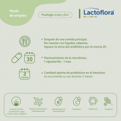 LACTOFLORA ImmunoPEQ Probiotiques 30 Gélules