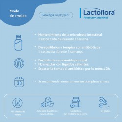LACTOFLORA Protetor Intestinal Adultos 10 frascos