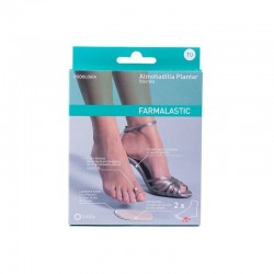 FARMALASTIC Almofada Plantar Calçado Aberto 2 Unidades