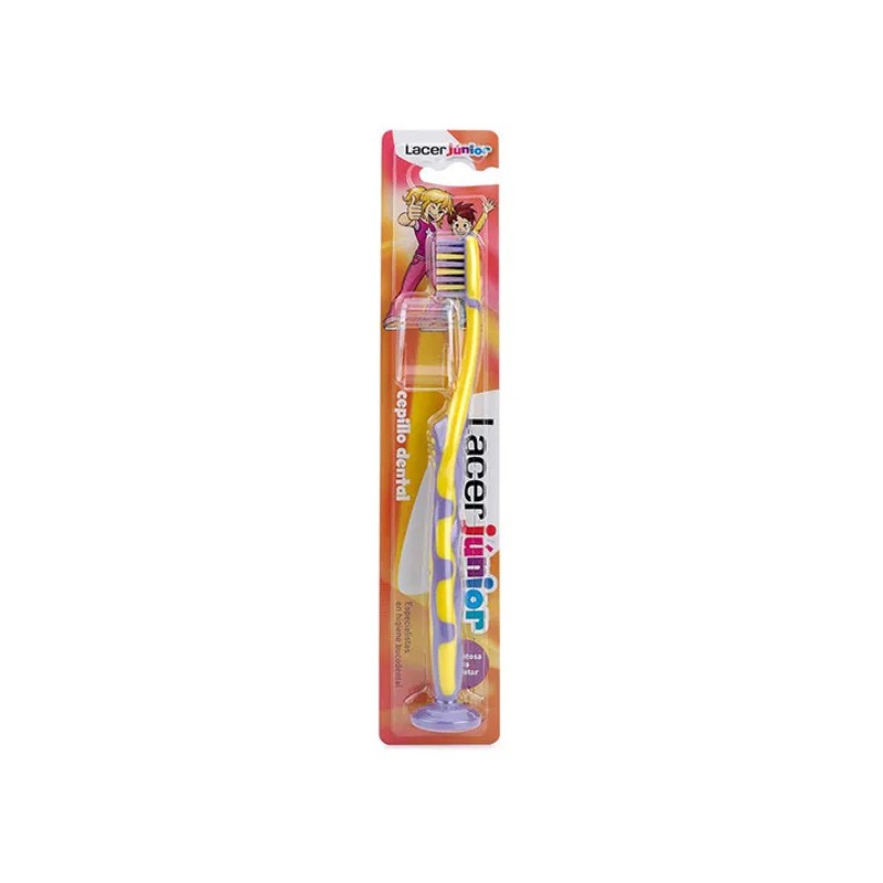 LACER Brosse à Dents Junior avec Ventouse