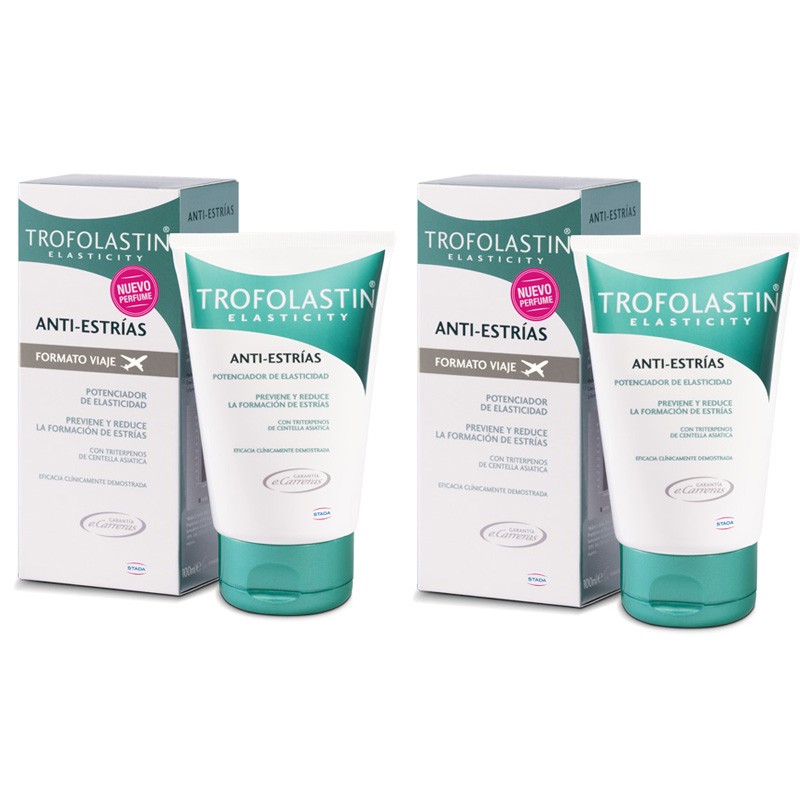 TROFOLASTIN Anti-Dehnungsstreifen DUPLO 2x100ml REISEFORMAT TROFOLASTIN Anti-Dehnungsstreifen DUPLO 2x100ml REISEFORMAT