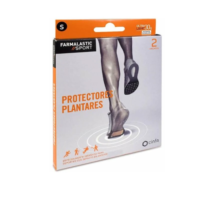 FARMALASTIC Sport Plantar Protectors Size S 2 Units