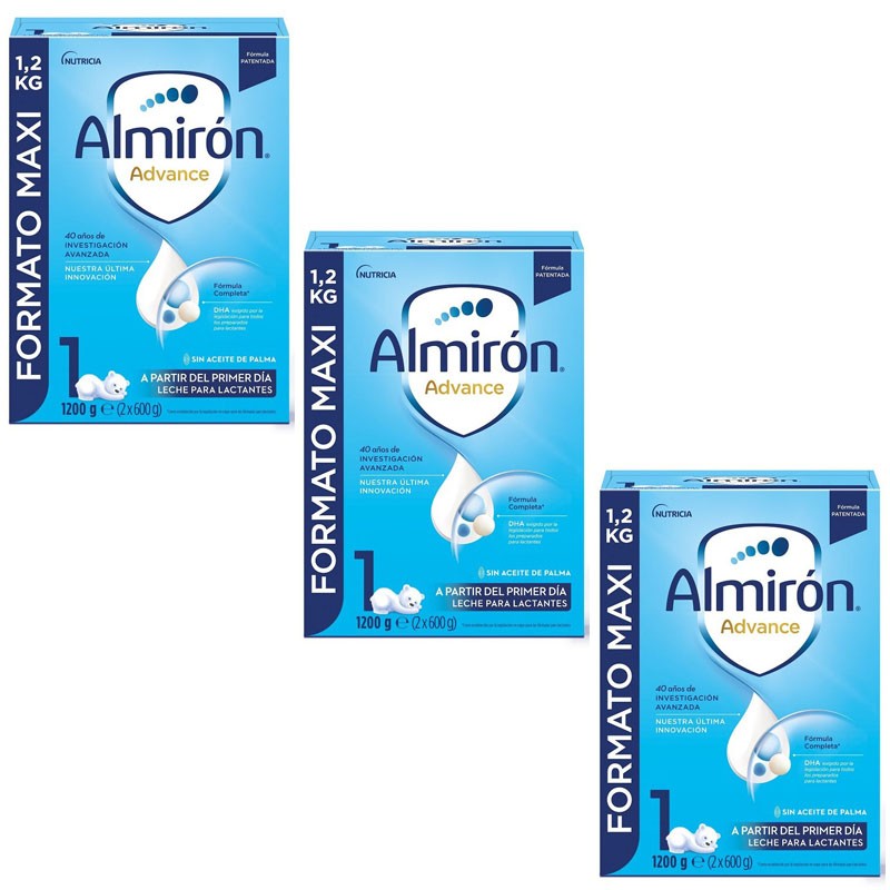 STARCH Advance 1 mit Pronutra Milch für Säuglinge Pack 3x1200gr
