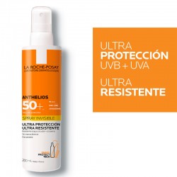 ANTHELIOS XL Shaka Invisible Fluid Ultra Light Spray SPF50+ (200ml) LA ROCHE POSAY High Protection