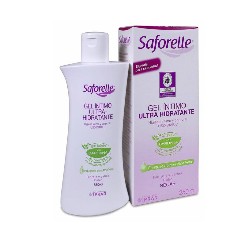 Saforelle Gel Íntimo Ultra Hidratante 250 ml