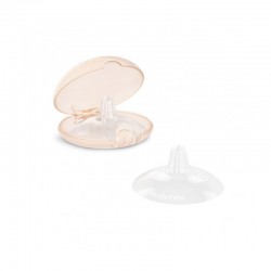 Suavinex Couvre-tétons en silicone taille M 2 unités