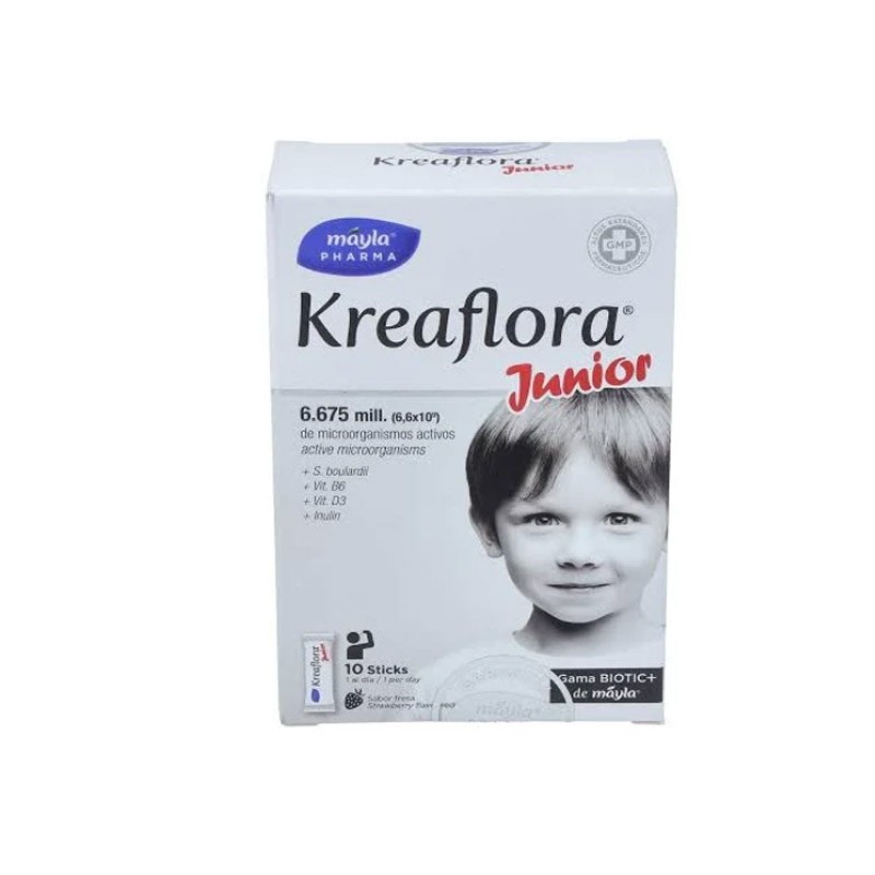 Kreaflora Junior Morango 10 Palitos