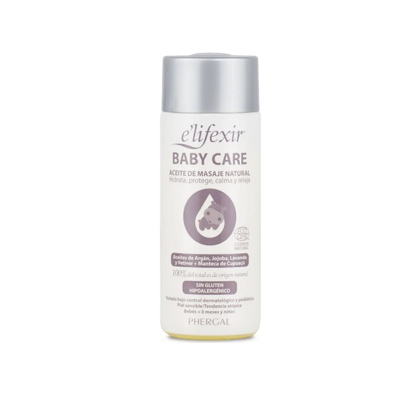 ELIFEXIR Baby Care Huile de Massage Bébé 125 ml