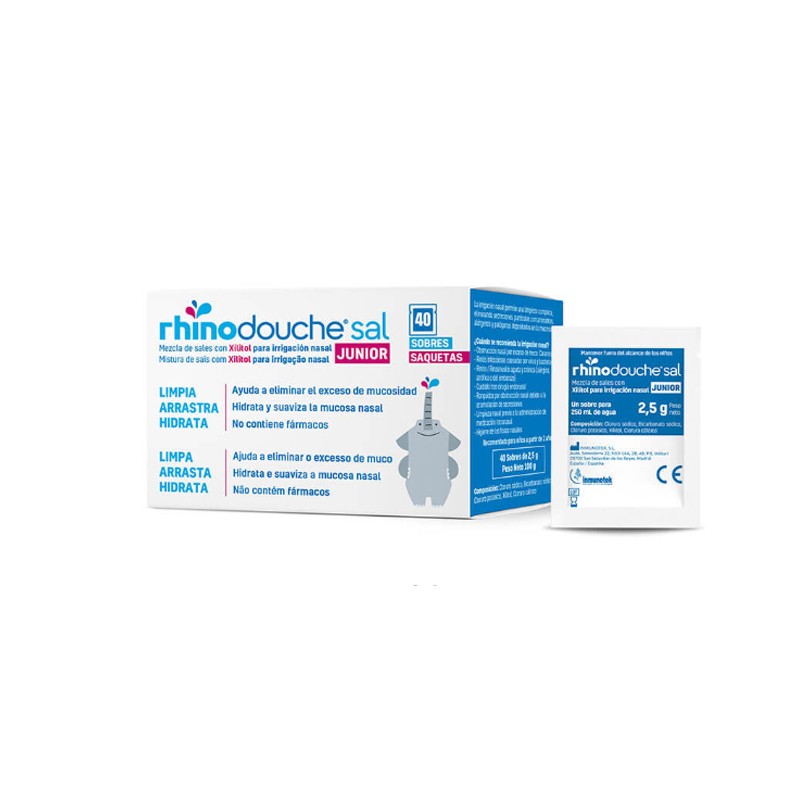 Rhinodouche Sel Nasal Junior 40 sachets