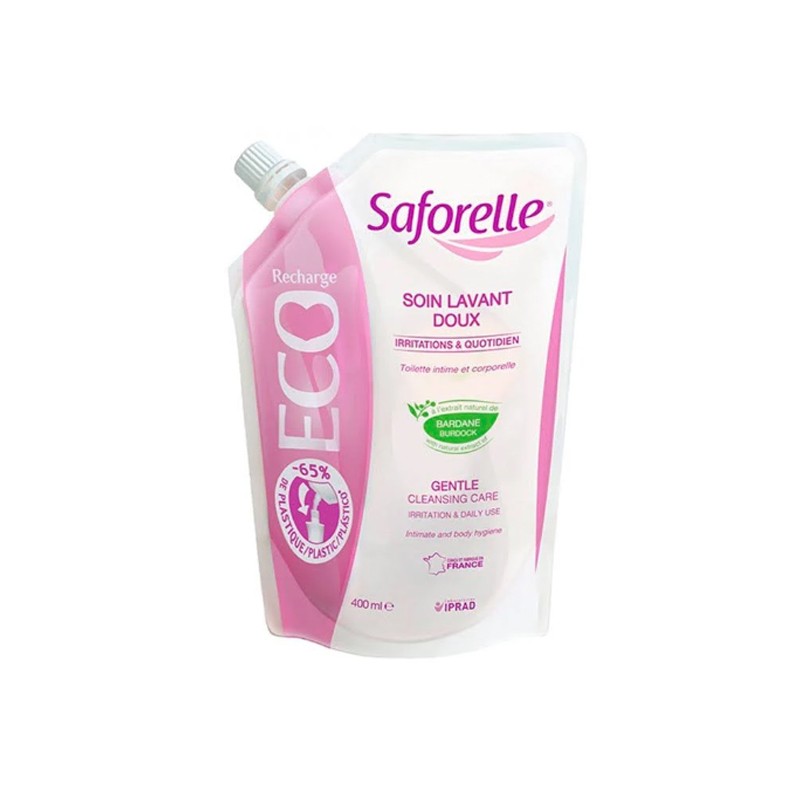 Saforelle Recharge ECO Aktives Intimgel 400ml Saforelle Recharge ECO Aktives Intimgel 400ml