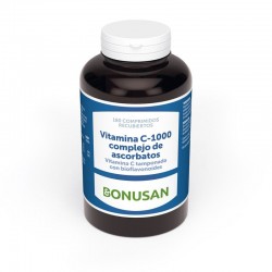 Bonusan Vitamina C-1000 Complexo Ascorbato 180 Comprimidos