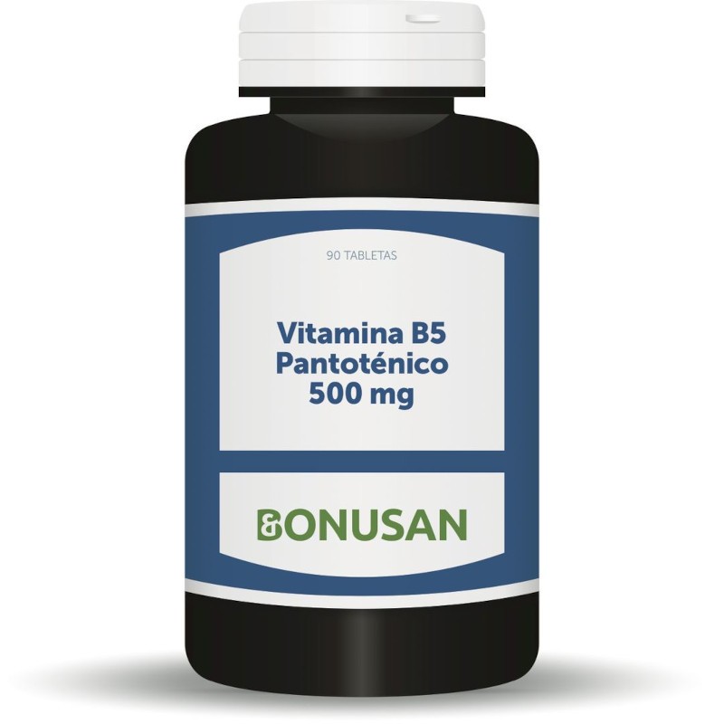 Bonusan Vitamina B5 Acido Pantotenico 500 Mg 90 Cápsulas