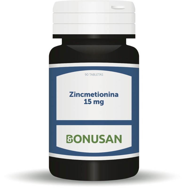 Bonusan Zincmetionina 15 Mg 90 Cápsulas