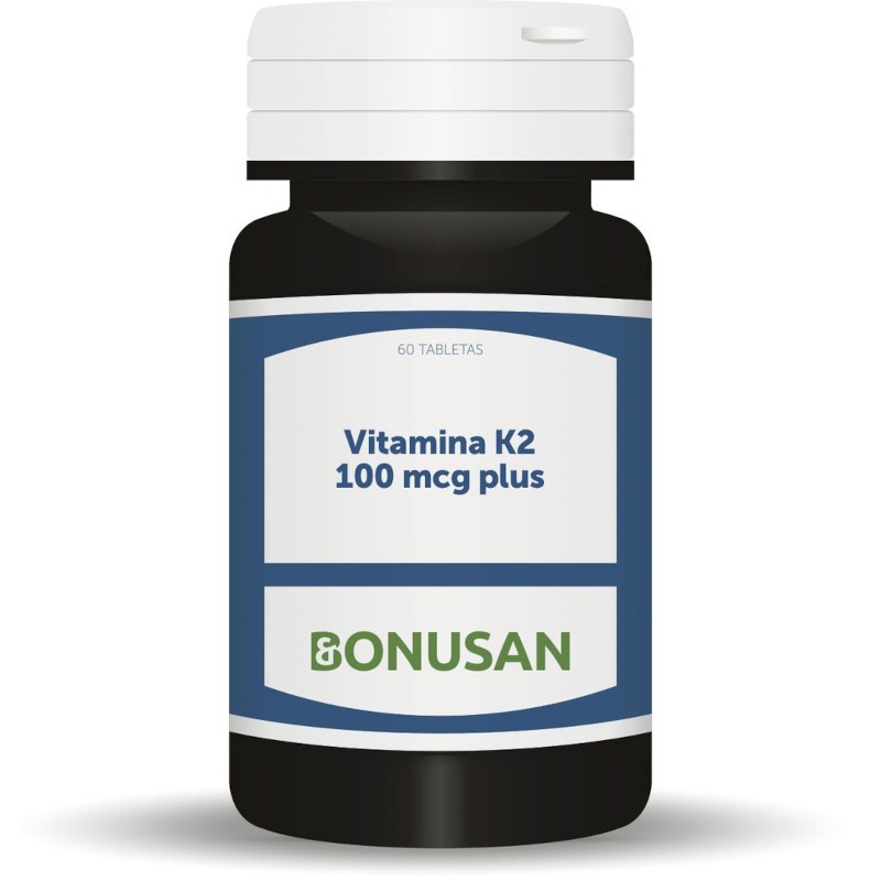 Bonusan Vitamina K2 100 Mcg Plus 60 Tabletas