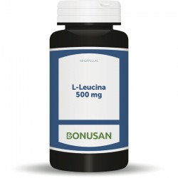 Bonusan L-Leucine 500 Mg 60 Capsules