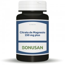 Bonusan Citrate de Magnésium 150 Mg Plus 60 Comprimés