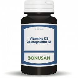 Bonusan Vitamina D3 25 Mcg / 1000 Ui 90 Cápsulas De Gel
