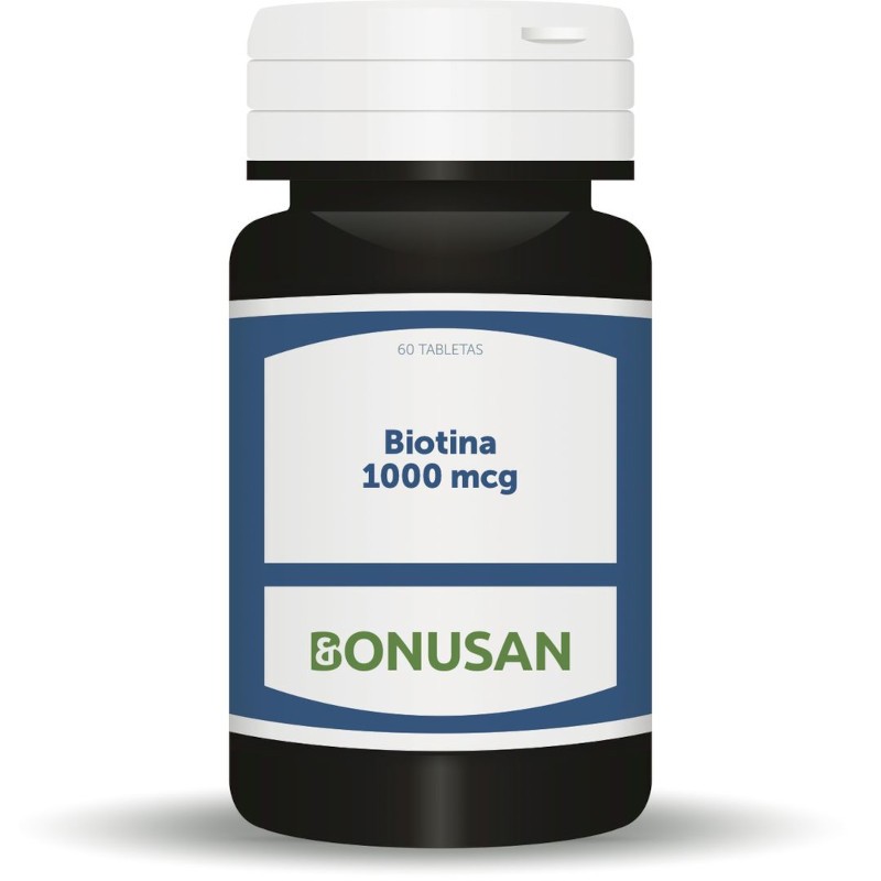 Bonusan Biotina 1000 Mcg 60 Tabletas