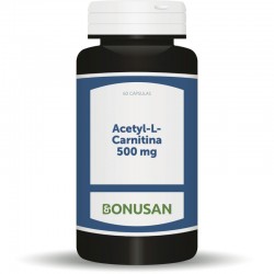 Bonusan Acetil-L-Carnitina 500 Mg 60 Cápsulas