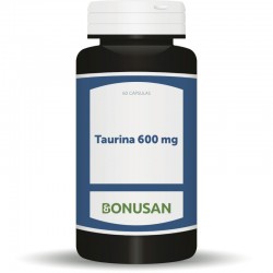 Bonusan Taurina 600 Mg 60 Cápsulas