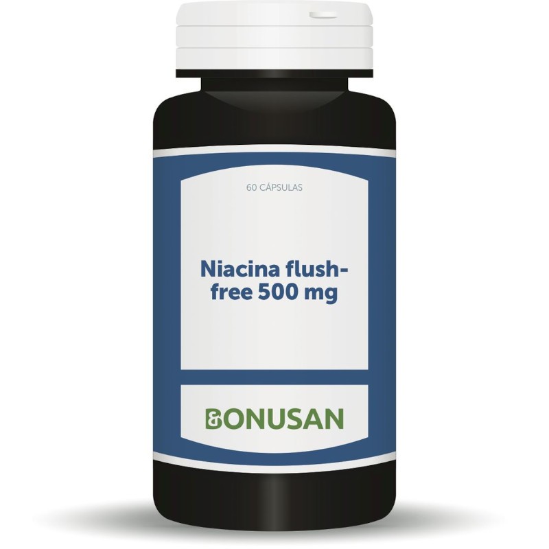 Bonusan Niacina Flush-Free 500 Mg Plus 60 Cápsulas