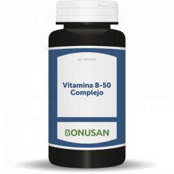 Bonusan Vitamina B-50 Complejo 60 Cápsulas