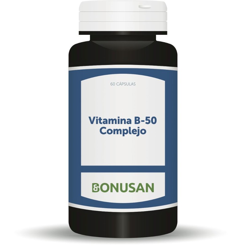 Bonusan Vitamina B-50 Complejo 60 Cápsulas