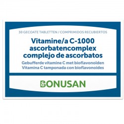 Bonusan Vitamina C-1000 Complejo De Ascorbatos 30 Comp