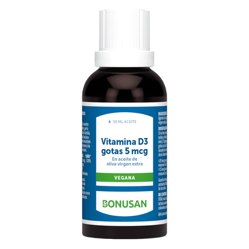 Bonusan Vitamin D3 Tropfen 5 mcg 30 ml Bonusan Vitamin D3 Tropfen 5 mcg 30 ml