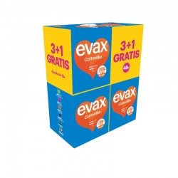 EVAX Cottonlike Super Wings Quatripack 3+1 48 unidades