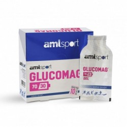 Amlsport Glucomag 70/10 Gel 30ml x 10 saquetas