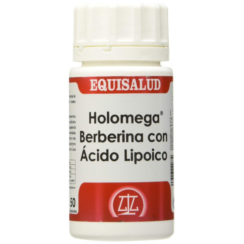 Equisalud Holomega Berbérine à l'Acide Lipoïque 50 Gélules