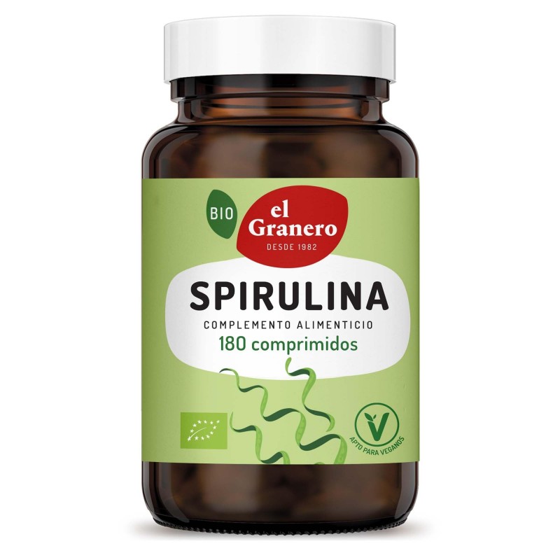 Granero Sb Spirulina Bio 500 mg 180 Tabletten Granero Sb Spirulina Bio 500 mg 180 Tabletten