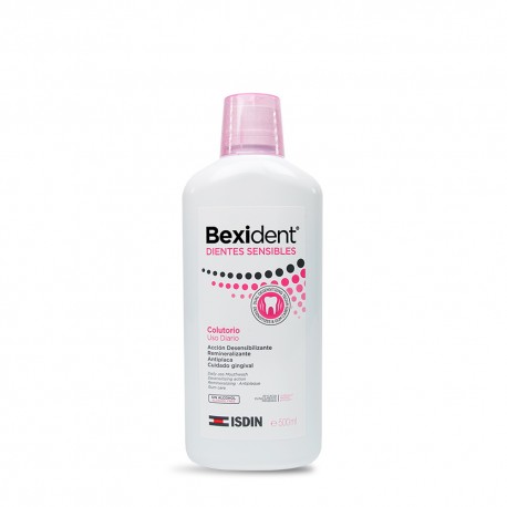 BEXIDENT Enxaguatório Bucal para Dentes Sensíveis 500ML