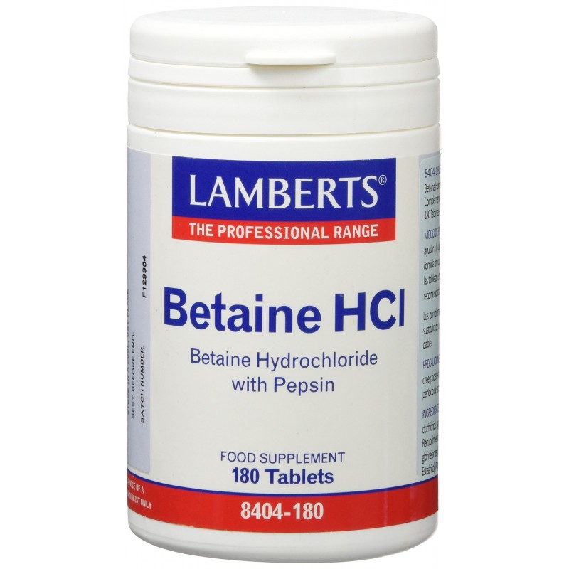Lamberts Betaina Hcl 324 Mg 180 Compresse