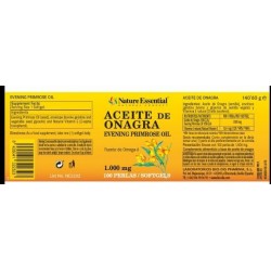 Nature Essential Aceite De Onagra 1000 Mg (10% Gla) 100 Perlas