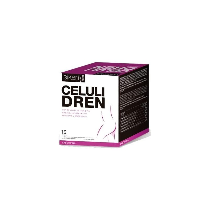 Sikenform Sikenform Celulidren Forte 15 Envelopes Sikenform Sikenform Celulidren Forte 15 Envelopes