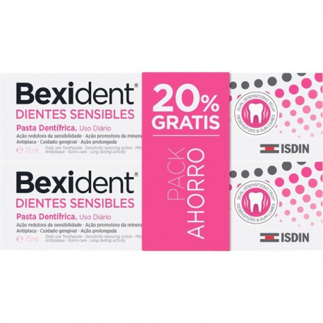 BEXIDENT Dentifricio per denti sensibili 2x75ML