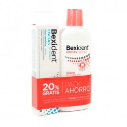 BEXIDENT Zahnfleisch-Adjuvans-Behandlung Mundwasser 500ML + Zahnpasta 75ML